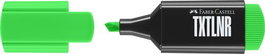 Marcador Fluor Faber-Castell Textliner 1542 Verde (Set de 10)