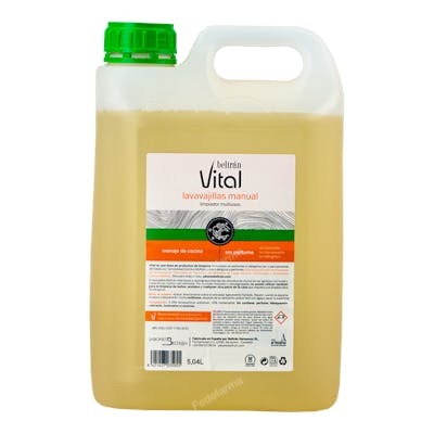 BELTRAN VITAL Lavavajillas Multiusos 5L Piel Sensible Sin Alérgenos