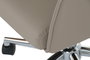 DKD Home Decor Silla PU Metal Beige con Ruedas