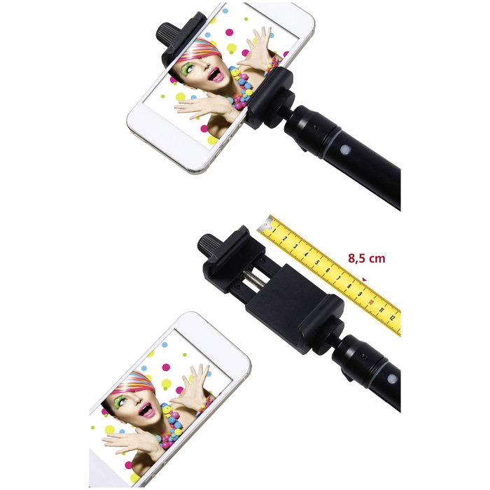 Rollei Selfie Clip Smartphone soporte negro