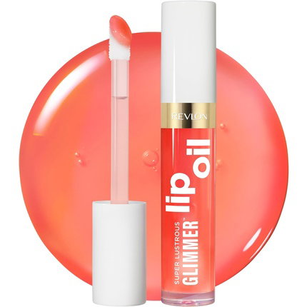 Revlon Mass Market Super Lustrous Glimmer Lip Oil 02-Miss Coral