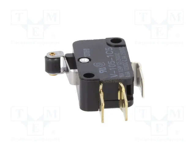 Aratas (Formerly Omron Components) Microconmutador SNAP ACTION SPDT con palanca Aratas (Formerly Omron Components) Microconmutador SNAP ACTION SPDT con palanca