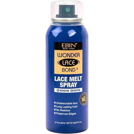 Ebin New York Wonder Lace Bond Lace Melt Keratin Biotin Aerosol Spray 80 ml