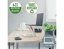 Leitz Ergo Soporte para Portátil Ajustable Blanco 64240001