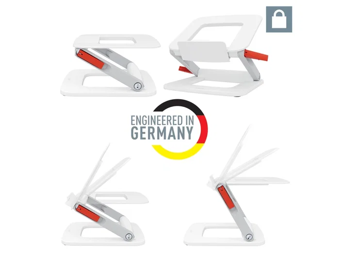 Leitz Ergo Soporte para Portátil Ajustable Blanco 64240001