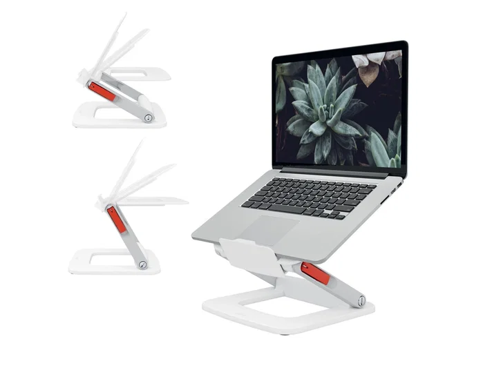 Leitz Ergo Soporte para Portátil Ajustable Blanco 64240001
