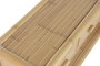 DKD Home Decor Consola Tropical Bambú y Ratán Natural 52 x 75 x 140 cm 3 Cajones