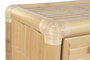 DKD Home Decor Consola Tropical Bambú y Ratán Natural 52 x 75 x 140 cm 3 Cajones