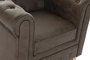 DKD Home Decor Sillón Vintage Marron Natural 80 x 70 x 80 cm