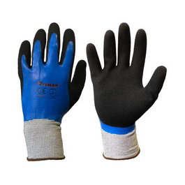 Tuman Guante Nylon Recubrimiento Doble Capa Látex T09