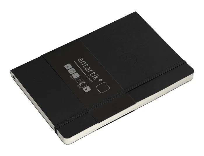 Antartik Cuaderno Antartik Notes Tapa Blanda Negro Hojas Lisas A5