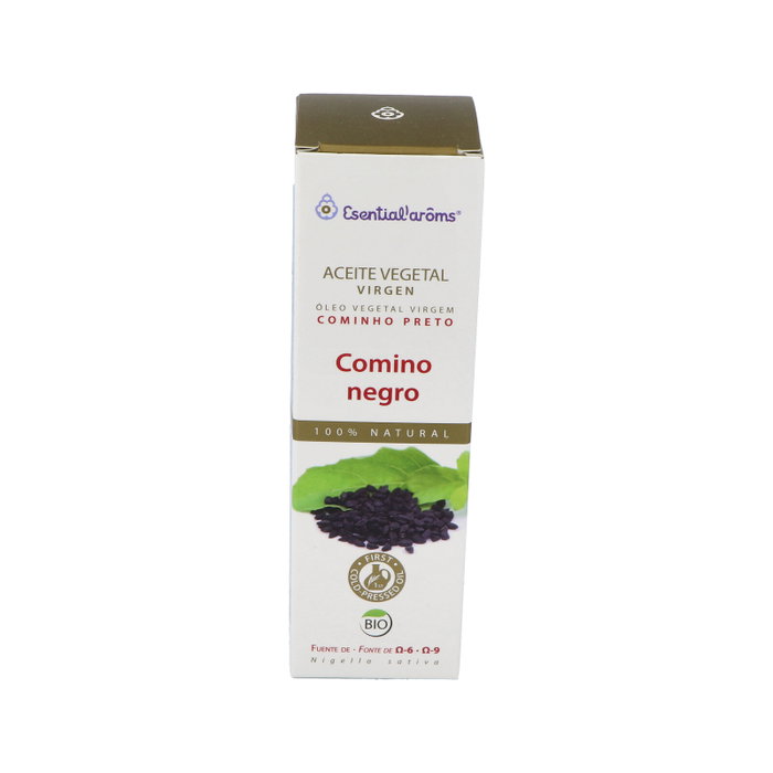 ESENTIAL AROMS Aceite Vegetal de Comino Negro 100 ml ESENTIAL AROMS Aceite Vegetal de Comino Negro 100 ml