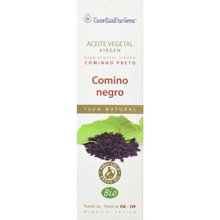 ESENTIAL AROMS Aceite Vegetal de Comino Negro 100ml