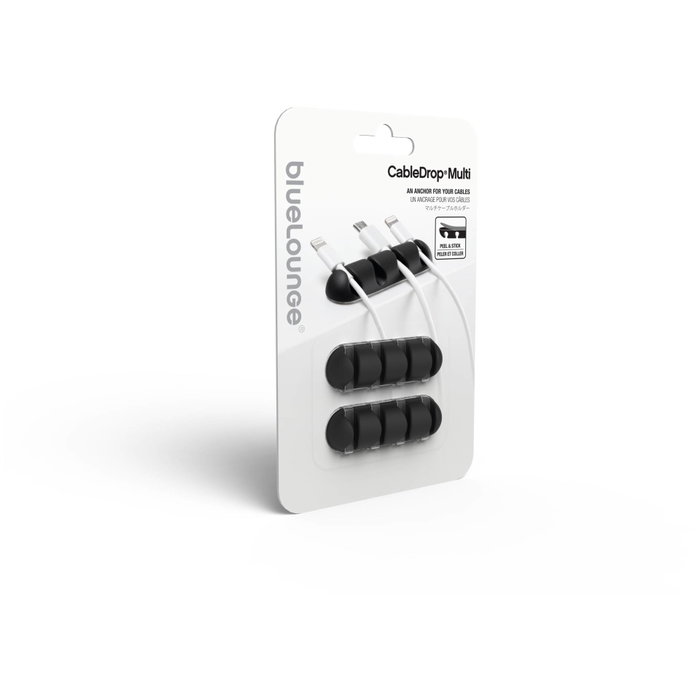 Bluelounge CableDrop Multi negro Bluelounge CableDrop Multi negro