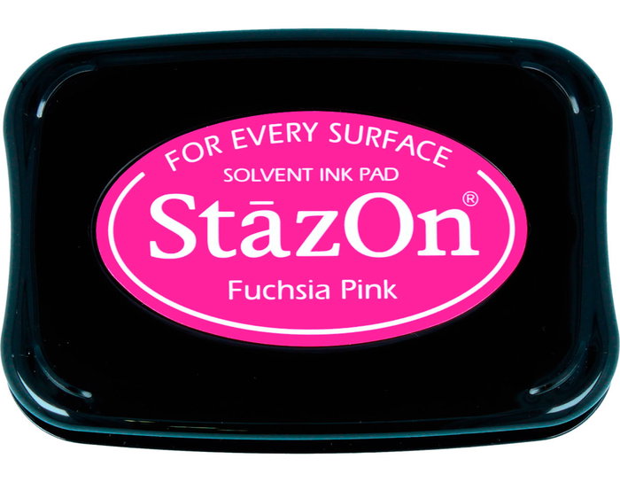 Tsukineko Almohadilla de tinta STAZON Rosa fucsia Tsukineko Almohadilla de tinta STAZON Rosa fucsia