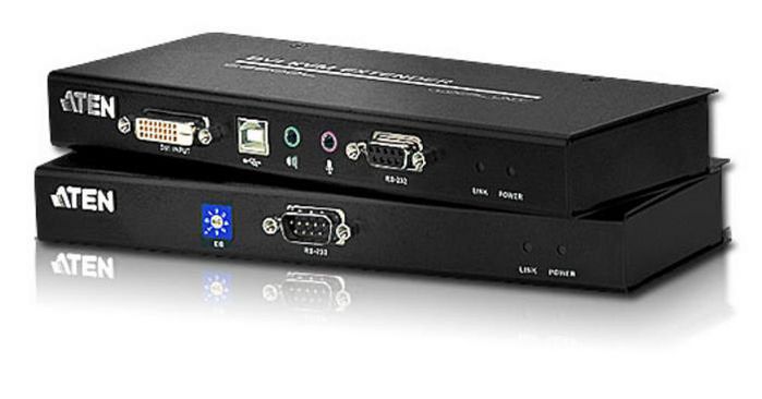 Aten CE600 Extensor KVM DVI USB con RS-232 (60m)