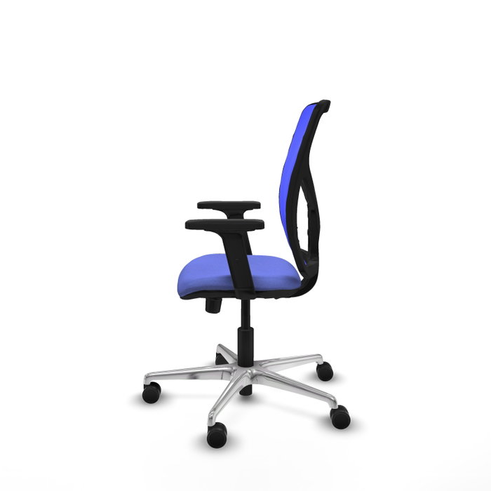 PIQUERAS Y CRESPO Silla de oficina Motilla con mecanismo Sincro/Traslack Azul PIQUERAS Y CRESPO Silla de oficina Motilla con mecanismo Sincro/Traslack Azul