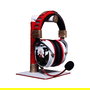 LEXIP Auriculares Gaming Inalambricos y Alambricos Assassins Creed Shadows, Diadema Ajustable con Microfono Extraible, Bluetooth 5.4, 28h Autonomia, Negro/Oro/Rojo/Blanco