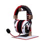 LEXIP Auriculares Gaming Inalambricos y Alambricos Assassins Creed Shadows, Diadema Ajustable con Microfono Extraible, Bluetooth 5.4, 28h Autonomia, Negro/Oro/Rojo/Blanco