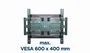 Gembird WM-80ST-01 Soporte de Pared para TV 40'' - 80'' Acero