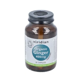 VIRIDIAN Jengibre Raíz 400Mg 30 Cápsulas Vegetales