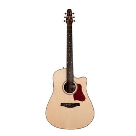 Seagull Maritime Sws Cw Gt Presys Ii Guitarra Acústica Electrificada Con Tapa De Abeto Sólido Y Aros De Caoba