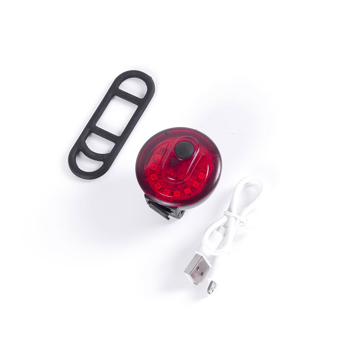 Luz Trasera Bicicleta LED Recargable 2 Niveles+Destello 20 Lux Visibilidad 300m Montaje Sin Herramientas Luz Trasera Bicicleta LED Recargable 2 Niveles+Destello 20 Lux Visibilidad 300m Montaje Sin Herramientas