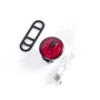Luz Trasera Bicicleta LED 3 Niveles de Potencia (Alta, Media, Parpadeo) Carga USB Autonomía 300m