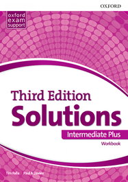 OXFORD UNIVERSITY PRESS, Solutions intermediate plus. Workbook 3ªed - OXFORD UNIVERSITY PRESS
