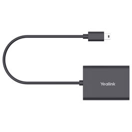 Yealink EHS62 Adaptador EHS Negro Compatible con Yealink T2X/T4XG IP Phone y otros.