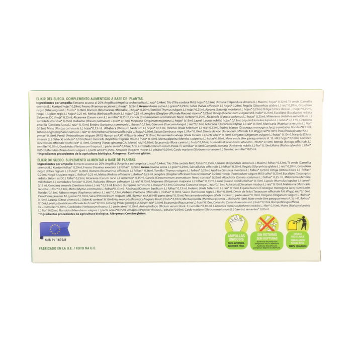 Waydiet Elixir del Sueco BIO 20 ampollas de 10ml