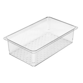 CAMBRO Recipiente colador GN 1/1 Transparente