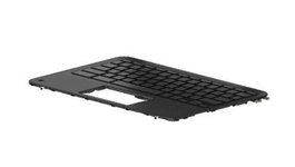 HP Teclado de repuesto con carcasa base y acabado azul para Chromebook x360 11 G3