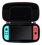 Trust GXT 1248 Funda Protectora Rígida para Nintendo Switch, Switch OLED y Switch Lite, Color Negro - Estuche con Espacio para Consola, Mandos, Cargador y 10 Juegos