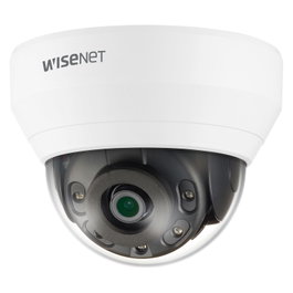 Hanwha Wisenet QND-7012R Cámara IP 4MP Dome WiseNet Q, Interior, Alámbrica, Blanco