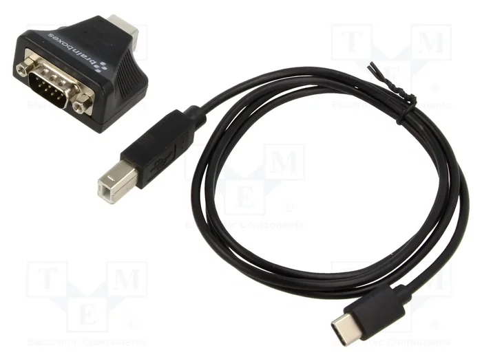 BRAINBOXES Convertidor RS232/USB-C IP50 US-759