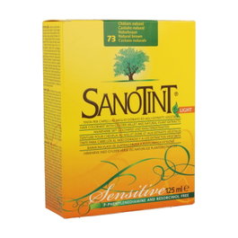 Sanotint Sensitive Nº73 Castaño Natural Cosval - Tinte Capilar Sin PPD