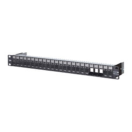 METZ CONNECT 130920-BK-E Patch Panel 24 Puertos 1U Negro