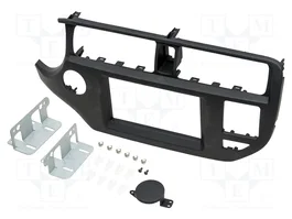 ACV Bastidor de montaje de radio para Kia Rio (UB) 2-DIN, negro