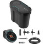 GARDENA AquaBloom Set con depósito de agua y manguera de 20 m, Negro