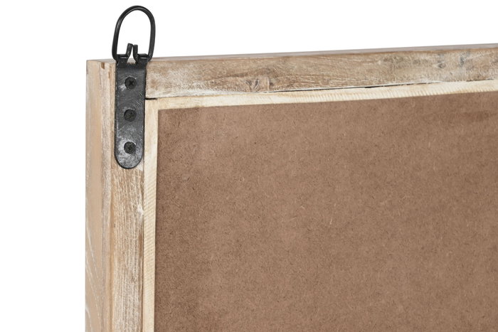 DKD Home Decor Espejo Mehak Wash Estilo Alpino Natural 4 x 120 x 80 cm