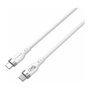 HYPER Cable USB-C a USB-C HJ4002WHGL 2m Blanco