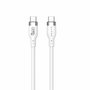 HYPER Cable USB-C a USB-C HJ4002WHGL 2m Blanco