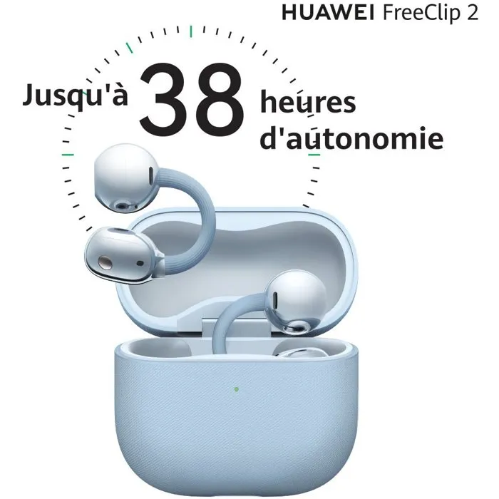 Huawei Freeclip 2 - Auriculares inalámbricos abiertos con gancho de oreja, Azul, AACNR79120 Huawei Freeclip 2 - Auriculares inalámbricos abiertos con gancho de oreja, Azul, AACNR79120