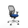 PIQUERAS Y CRESPO Silla de oficina Jorquera con mecanismo Sincro, Azul y Gris