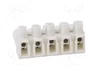 WIELAND Bloque de bornas desmontable 1x5 con borna de tornillo