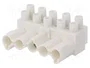 WIELAND Bloque de bornas desmontable 1x5 con borna de tornillo