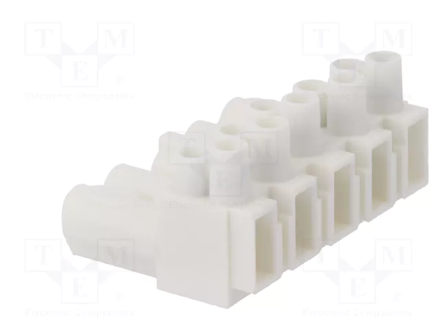 WIELAND Bloque de bornas desmontable 1x5 con borna de tornillo