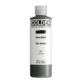 Golden Colores Acrílicos Fluid Negro de Hueso 237 ml