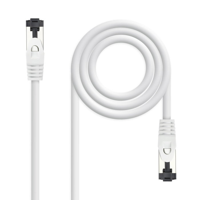 Nanocable Cable de Red Cat.8.1 SSTP AWG26 2m Blanco